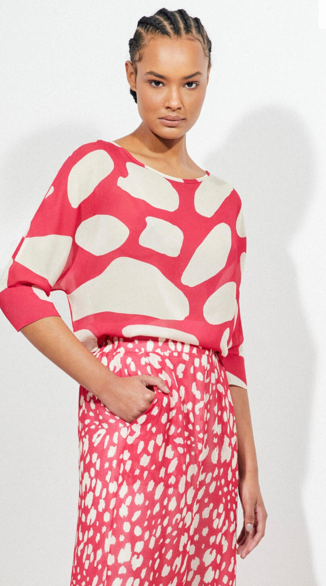 LEOPARD TOP 101240404A - Blueberry Boutique