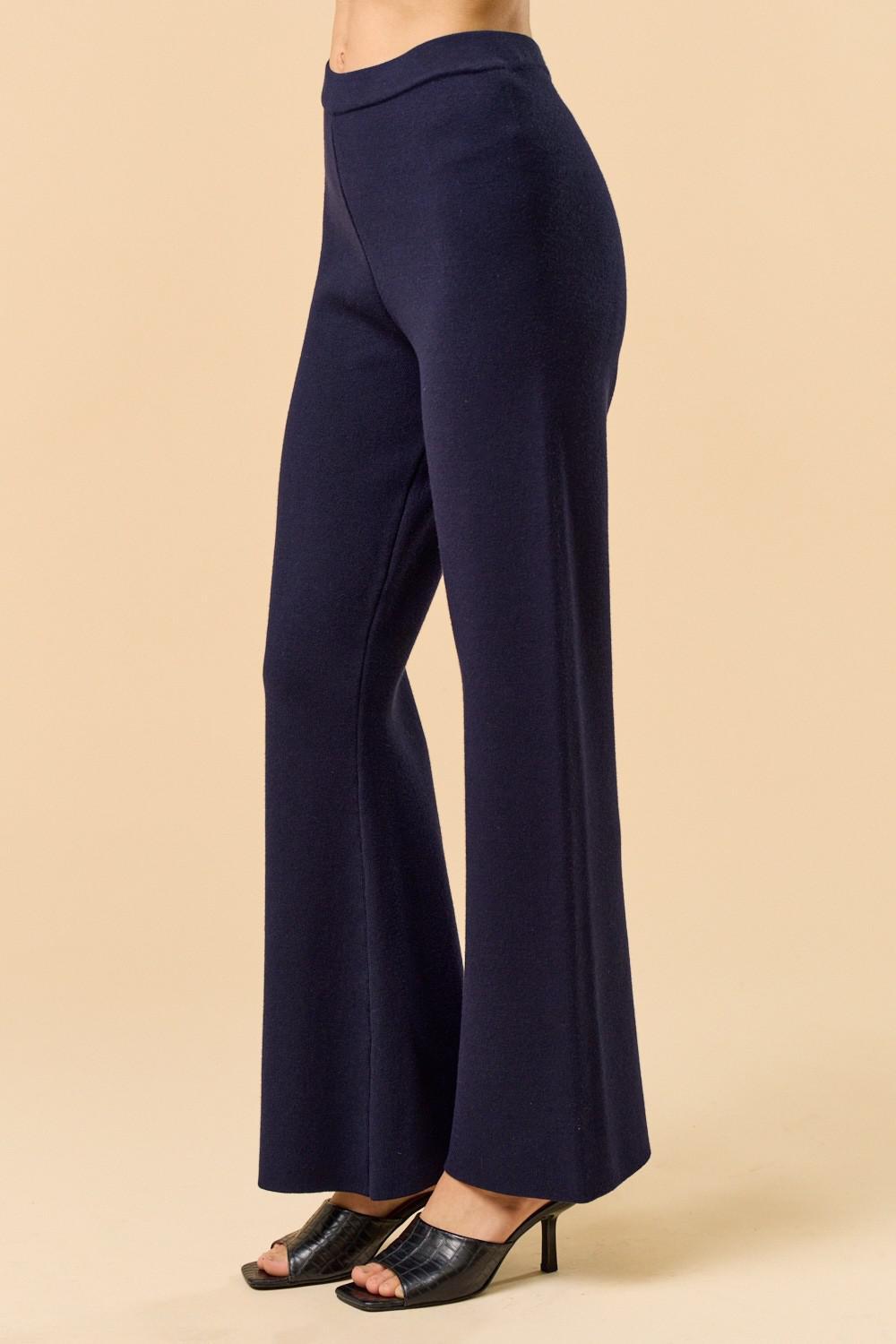 Knit Pant Flare Bottom 5869