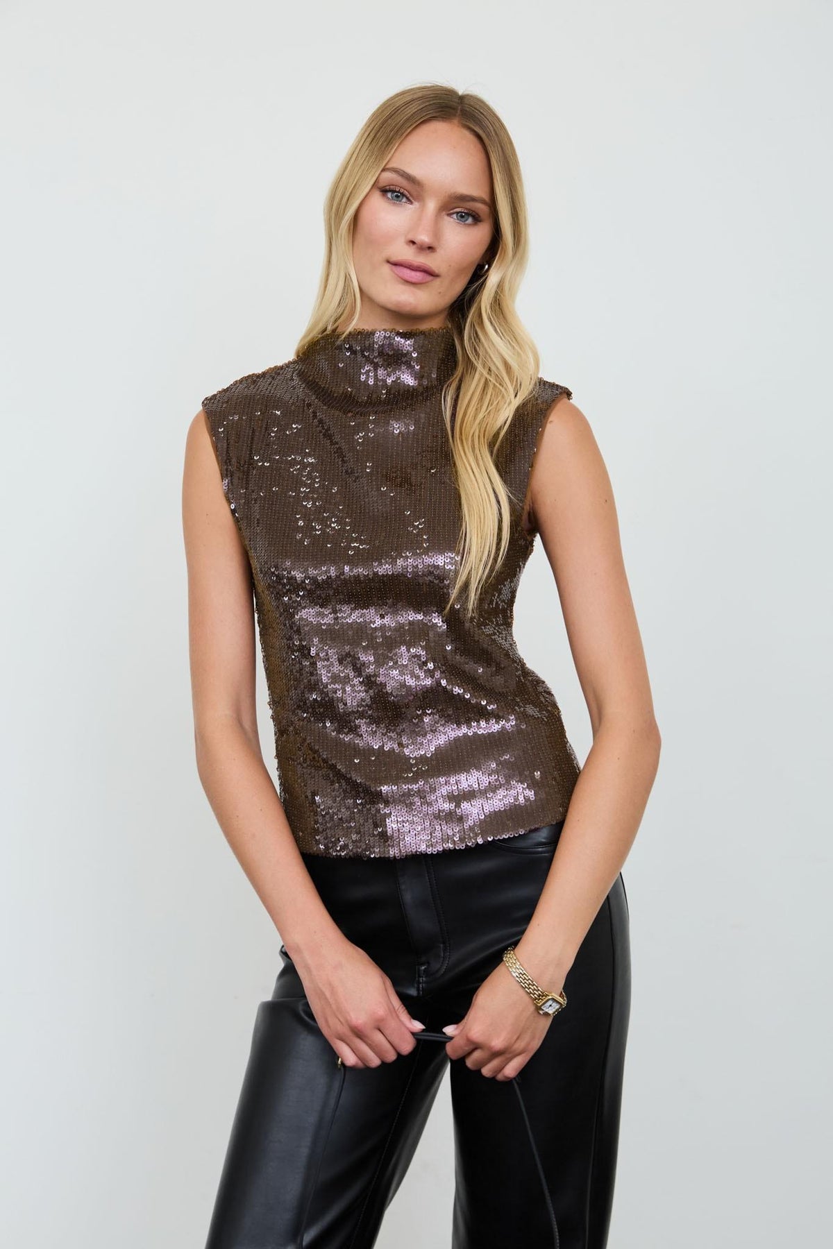 Sequin Knit Top 1408