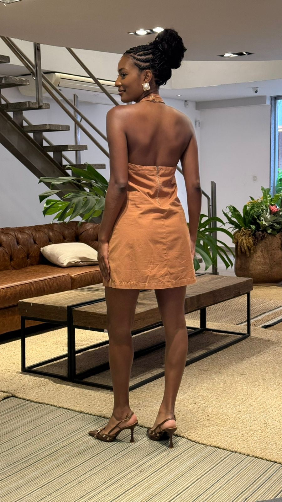 Dress short Cotton Patoge 39639