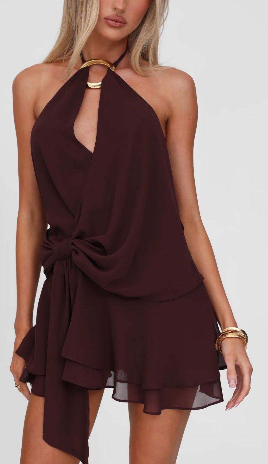 Dress Mini Beige Botany 4330