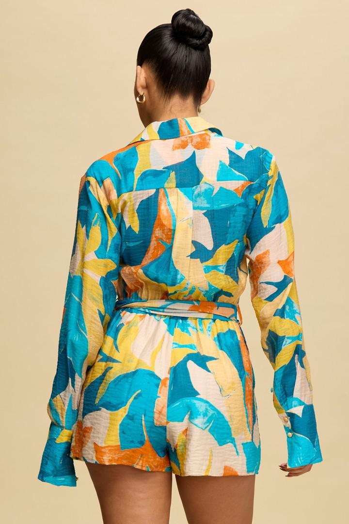 ROMPER TROPICAL PRINT 11560