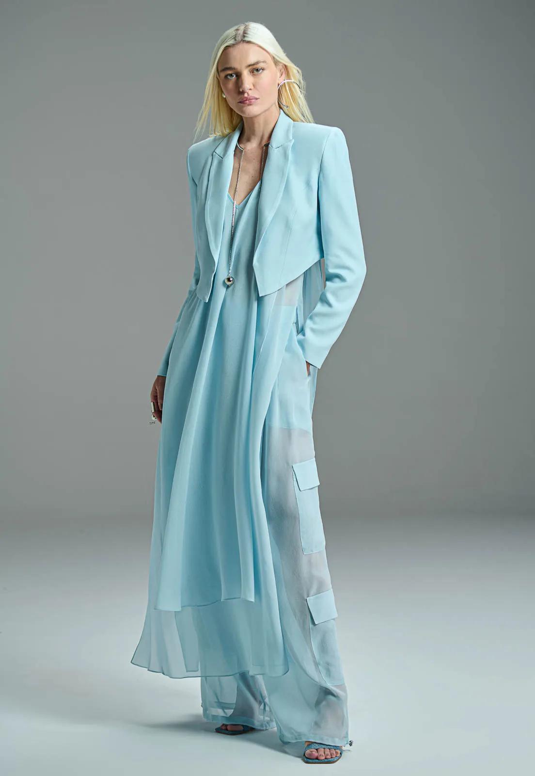 BLAZER SET CROPPED CAOS 56788 - Blueberry Boutique