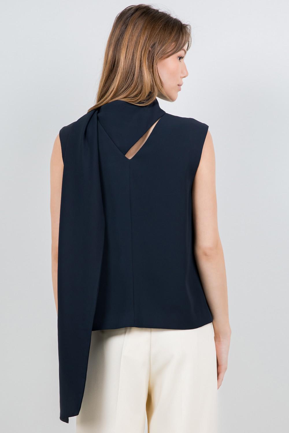 BLOUSE SLEEVELES 13435 - Blueberry Boutique