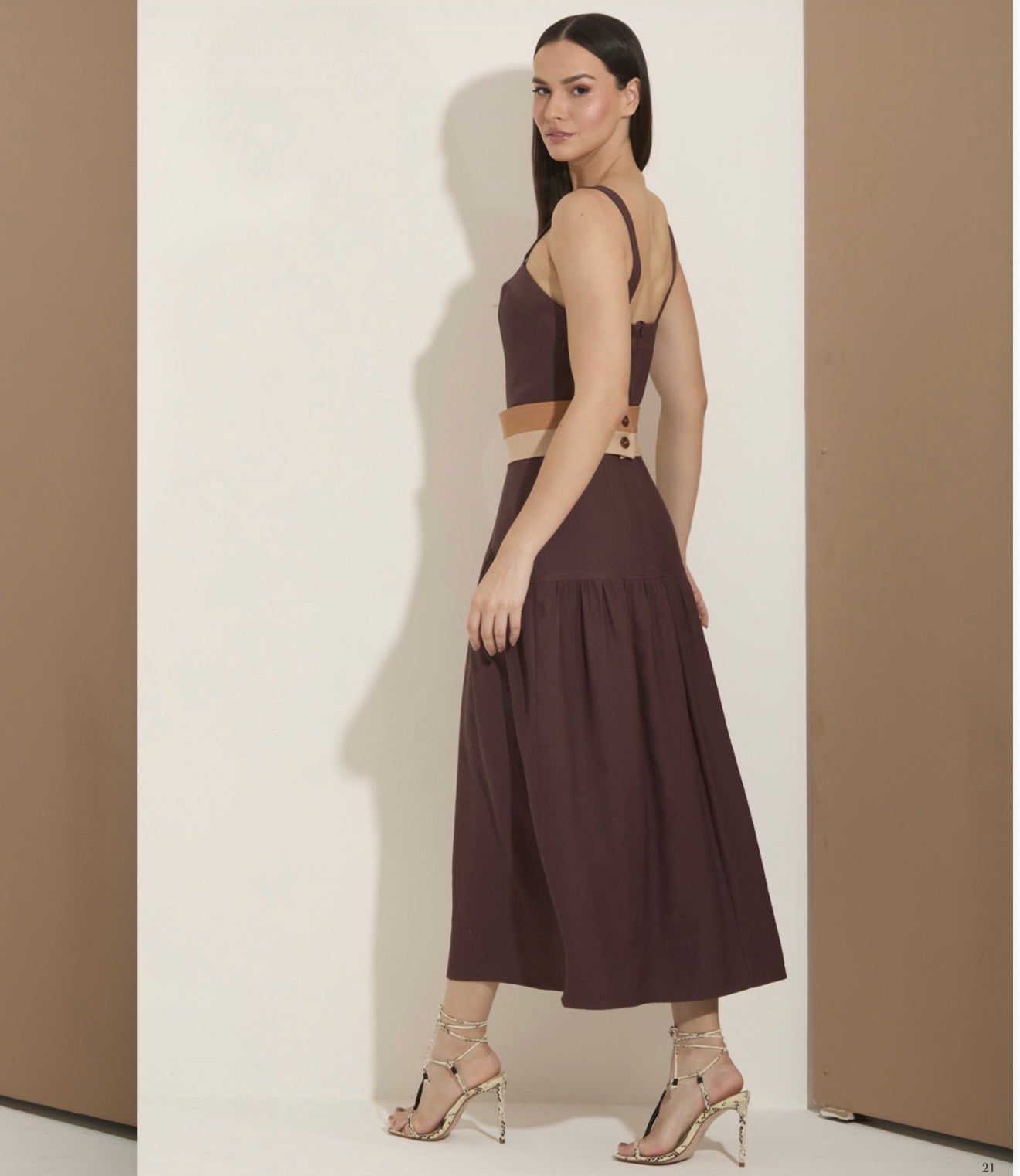 Megan Cholet Midi Dress 901250304