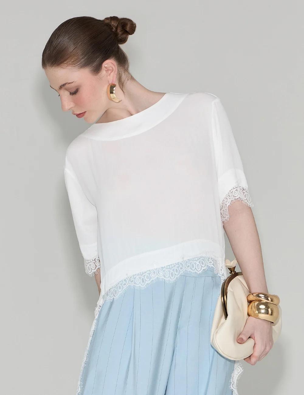Riviera Blouse Strass