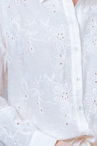 Embroidered Shirt/Short Set 77209