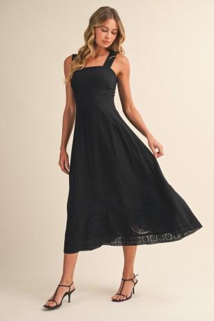 Empire Midi Dress 1113