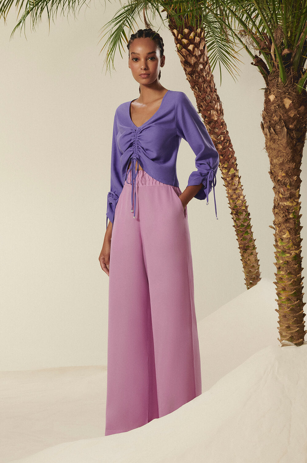 ESTER PANT CHOLET 602230904 - Blueberry Boutique