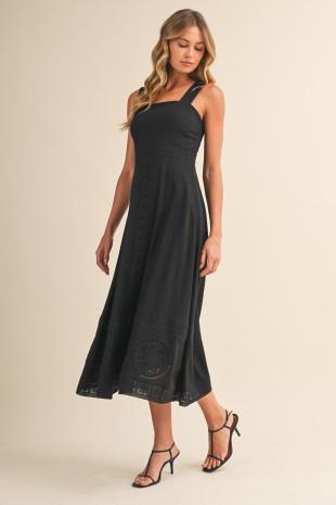 Empire Midi Dress 1113