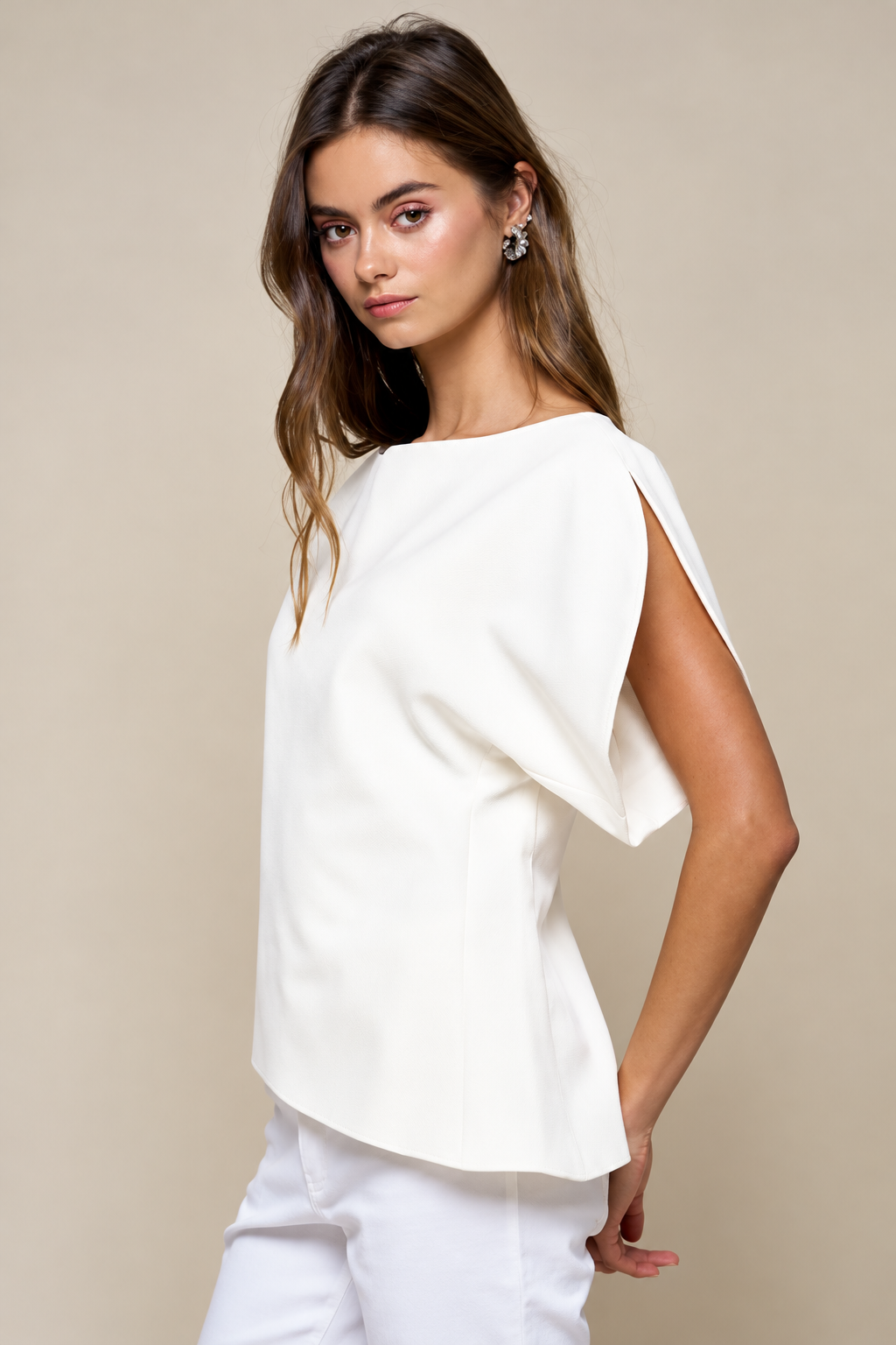 Blouse Boat Neck 7378