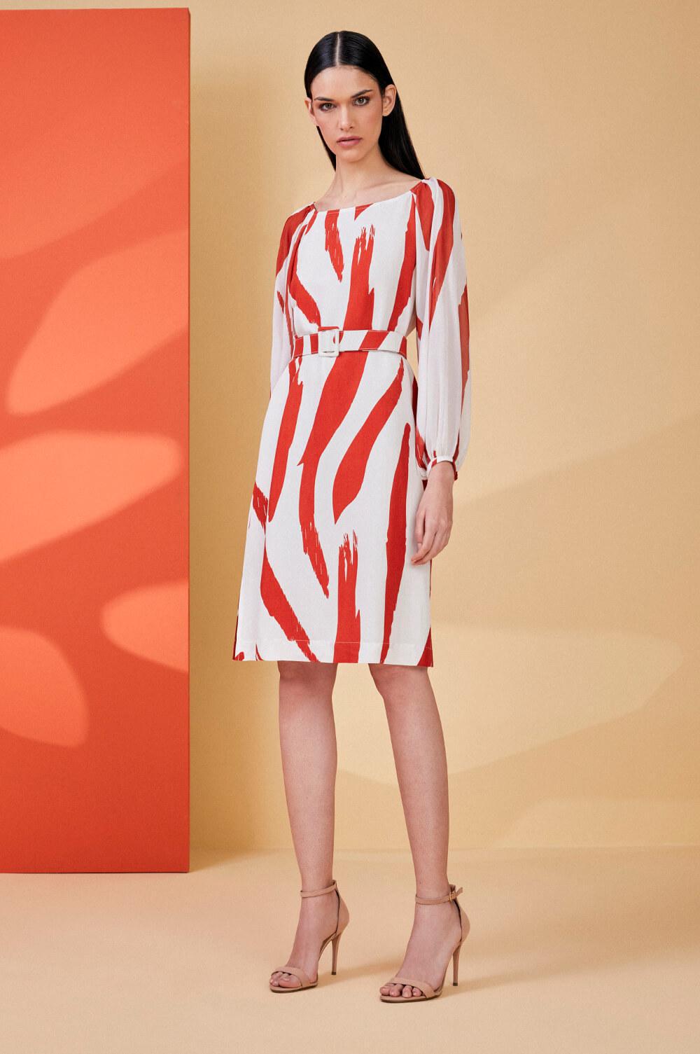 CASSIA DRESS CHOLET 901240306 - Blueberry Boutique