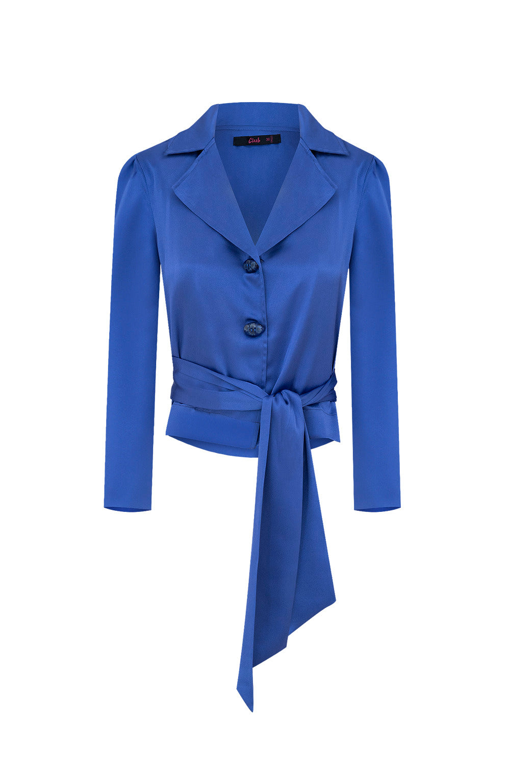 BLAZER CREPE SATIN CHOET - Blueberry Boutique