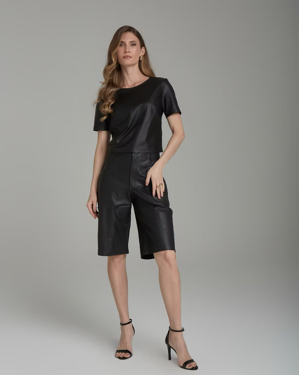 Bermuda Shorts Leather 1213
