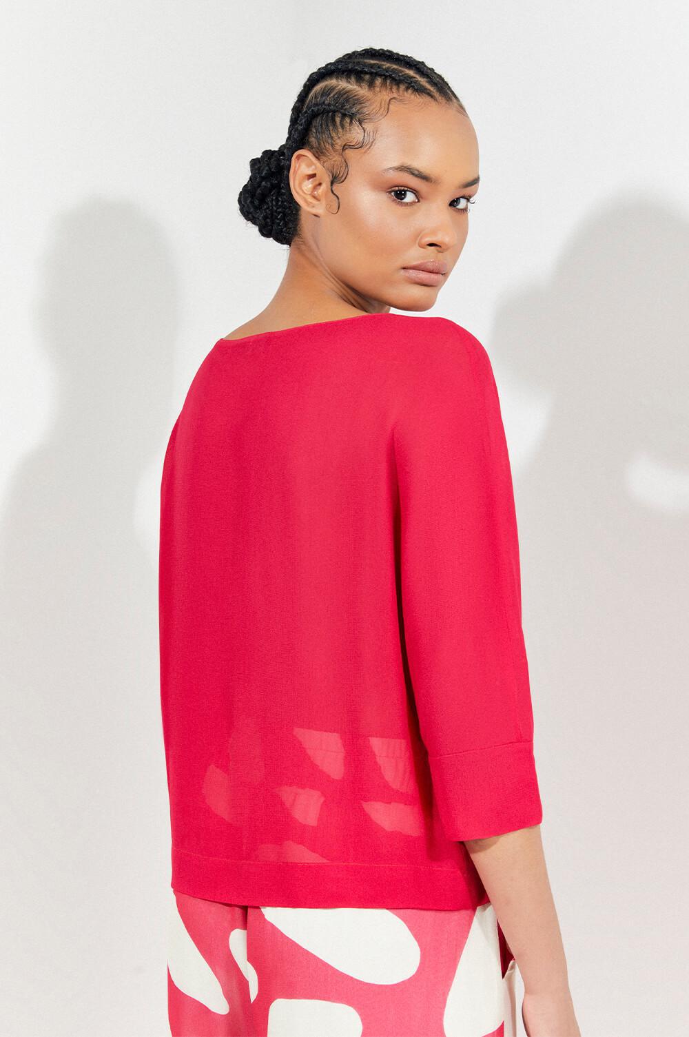 BLOUSE CHOLET 101240404B - Blueberry Boutique