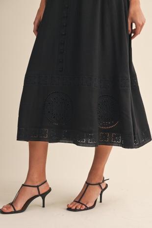 Empire Midi Dress 1113