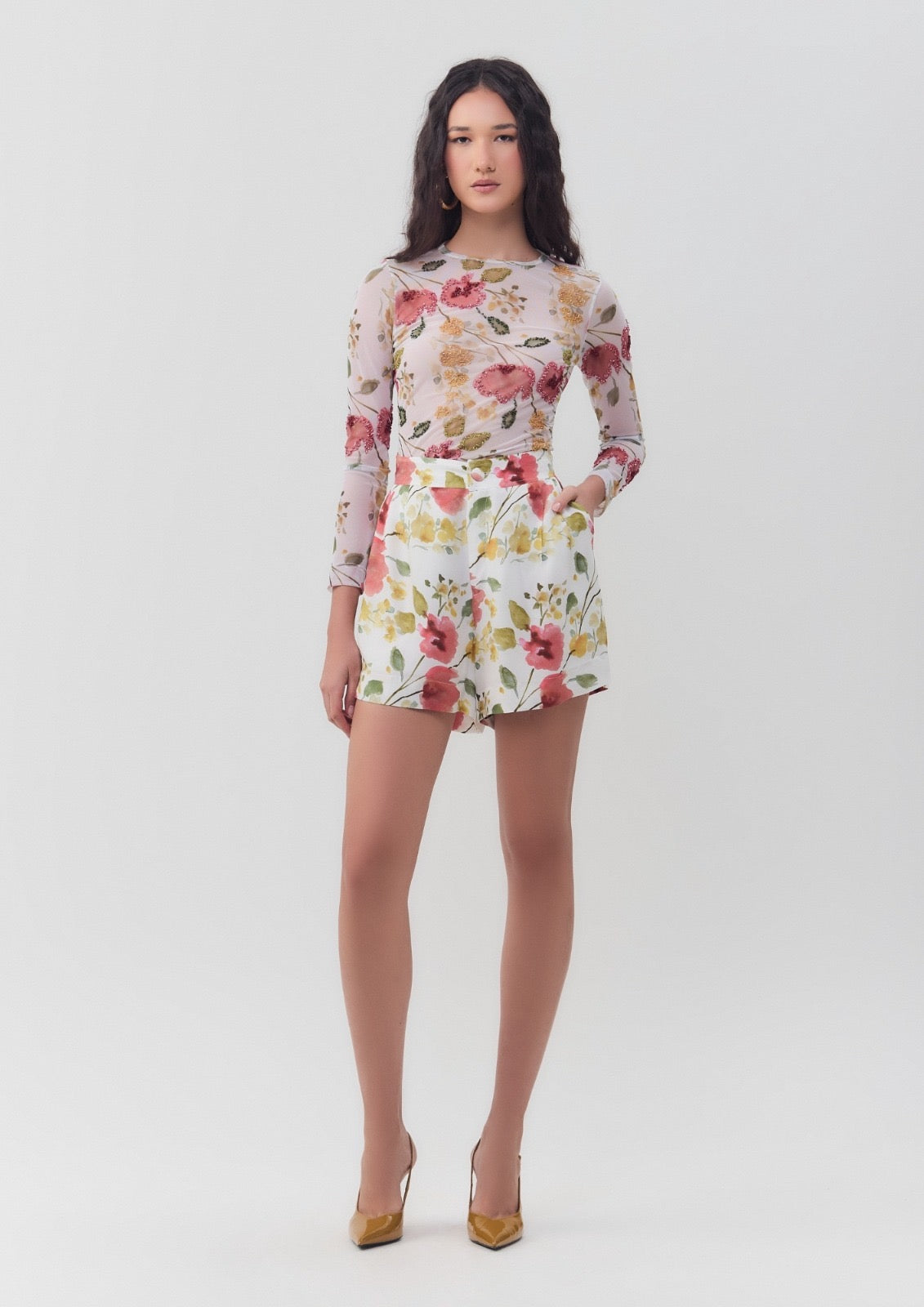 Bella Tule Top Boudoir 020859