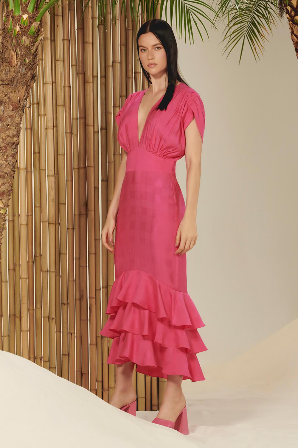 LAVINE MIDI DRESS CHOLET 902230903 - Blueberry Boutique