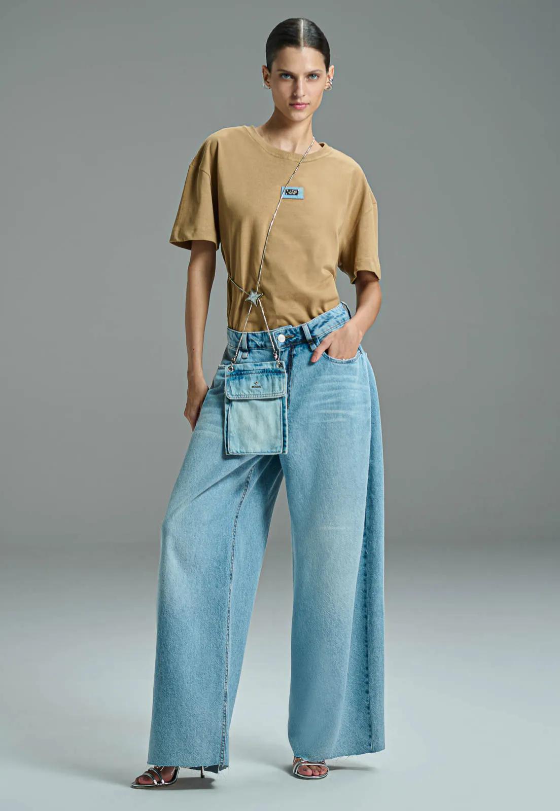 T-SHIRT CAOS 56630 - Blueberry Boutique