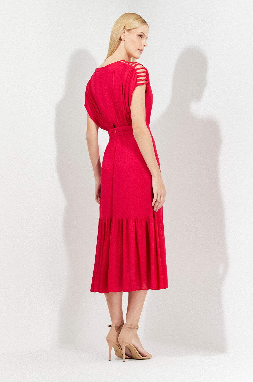 VIVA MIDI DRESS CHOLET 901240220B - Blueberry Boutique