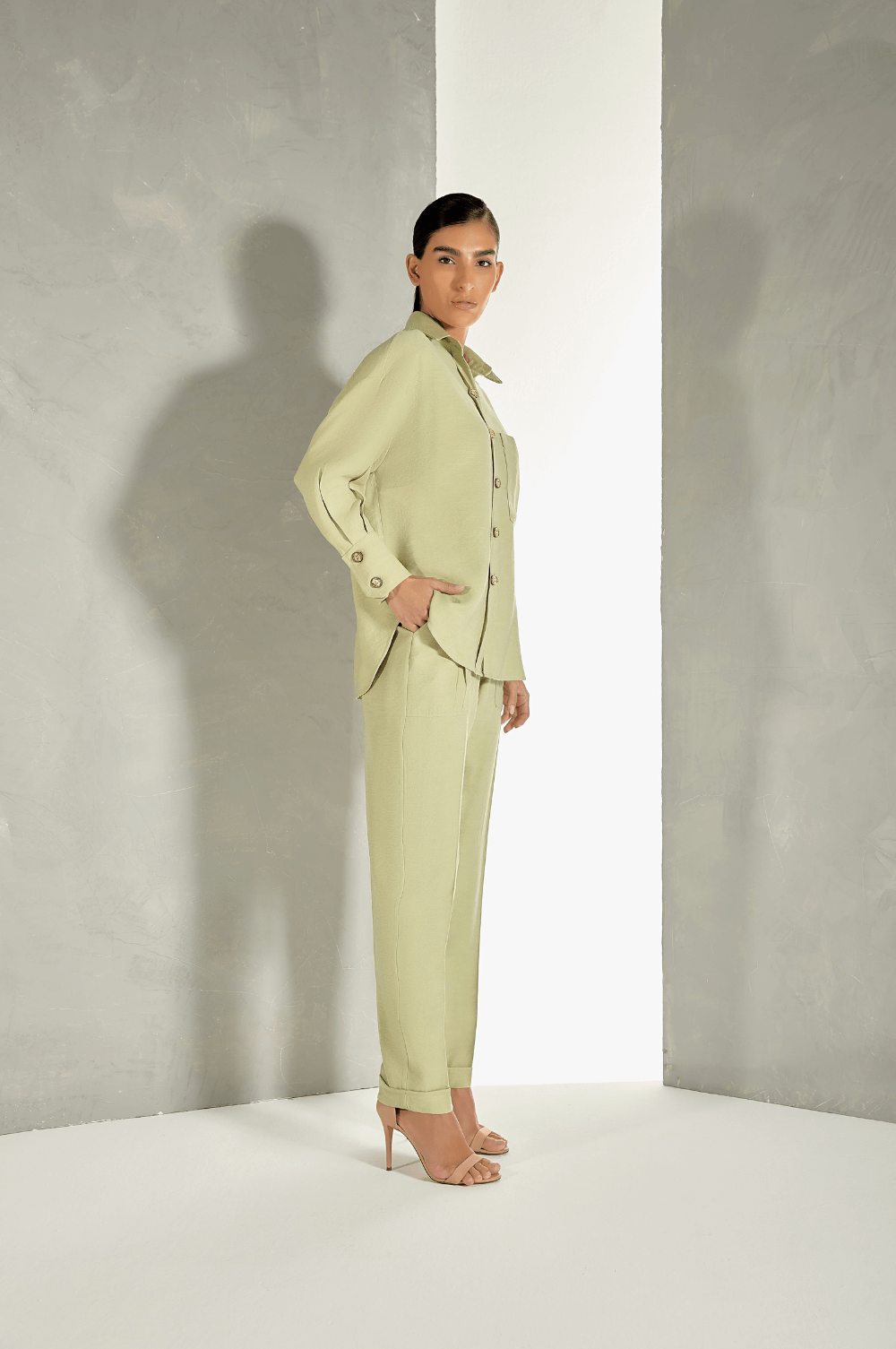 PANTS DOUBLE STITCHING CH 601250204 - Blueberry Boutique