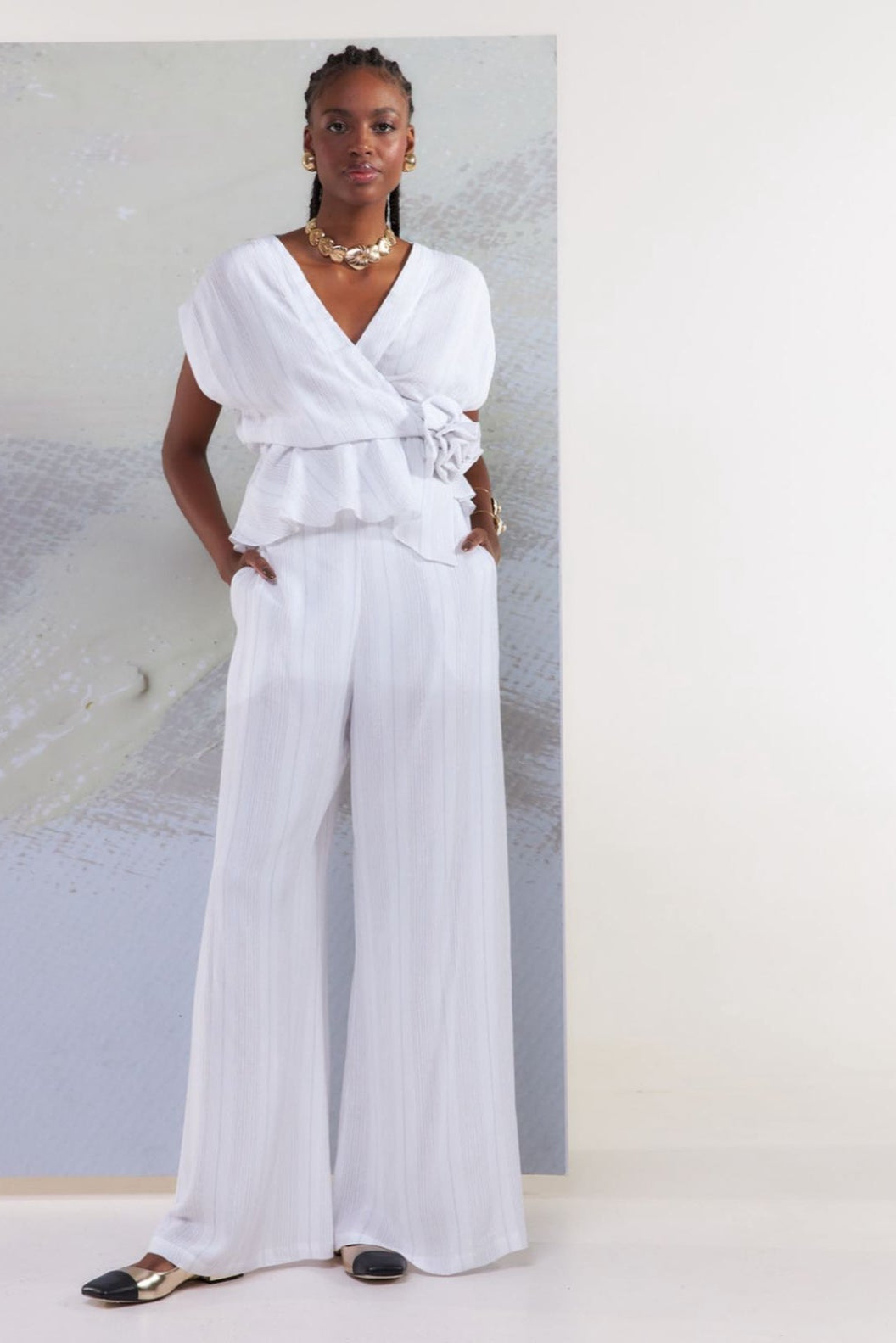 ALEXIS BLOUSE - Blueberry Boutique