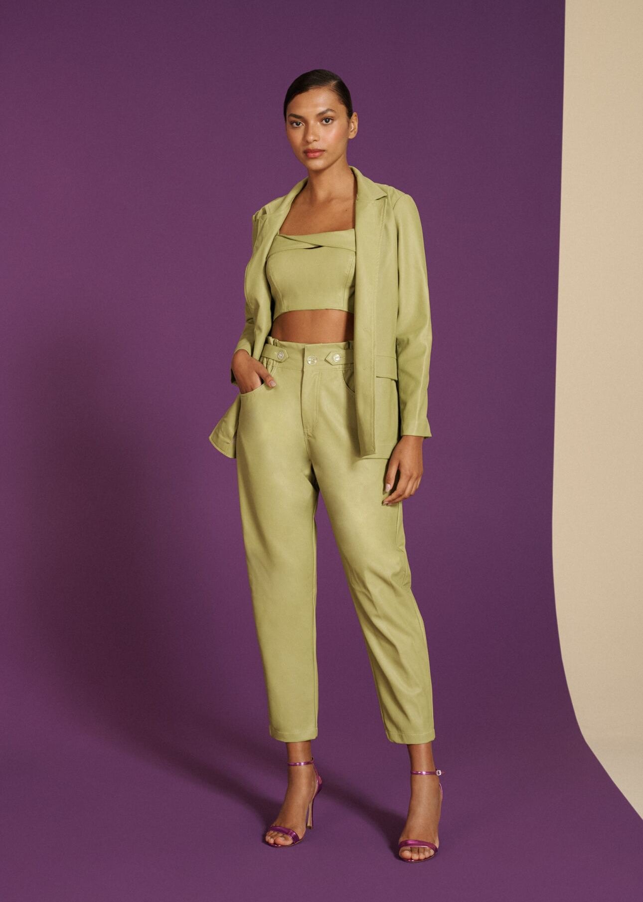 SHILAH BLAZER - Blueberry Boutique