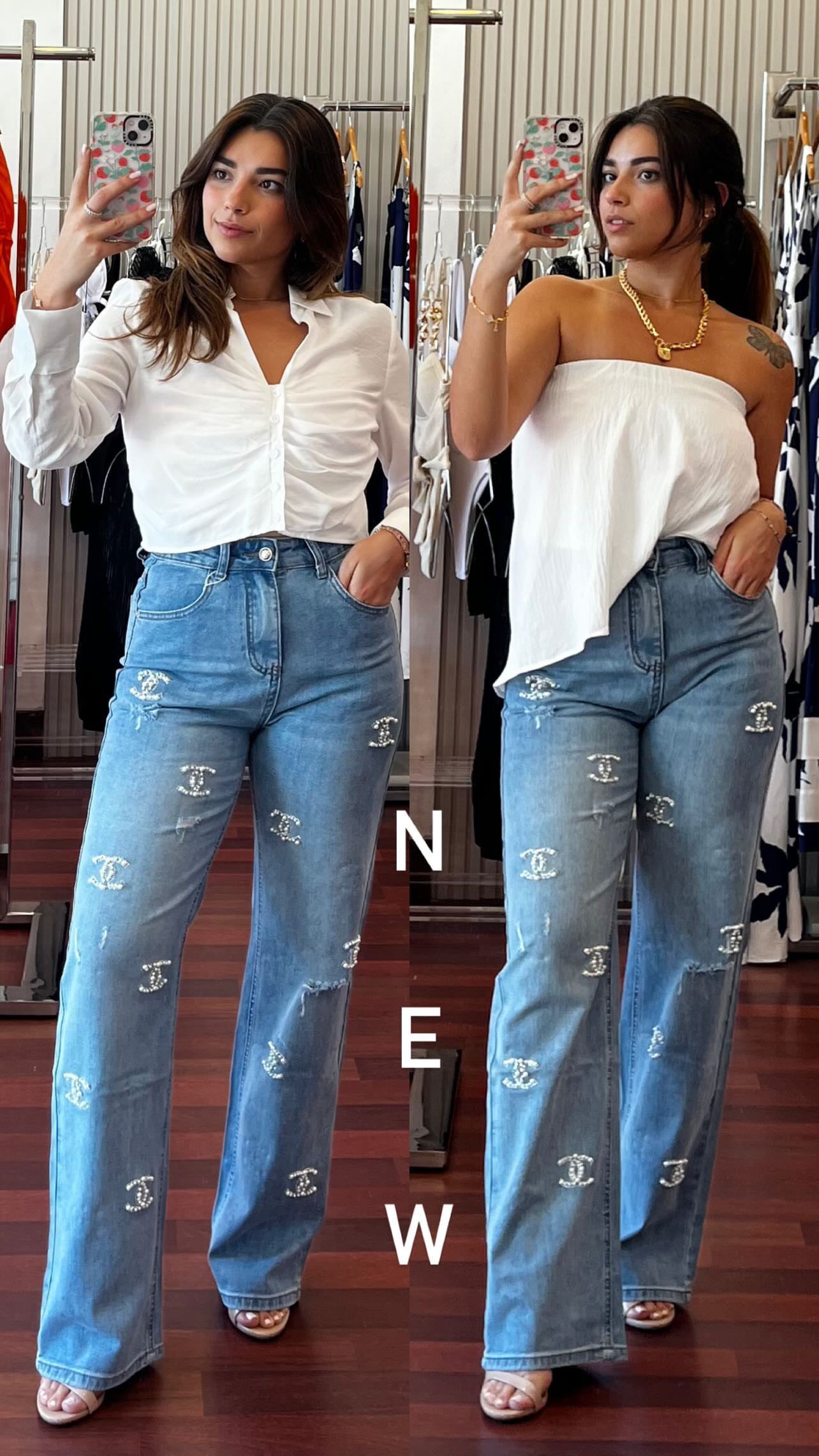 CHANEL DENIM 3537 - Blueberry Boutique