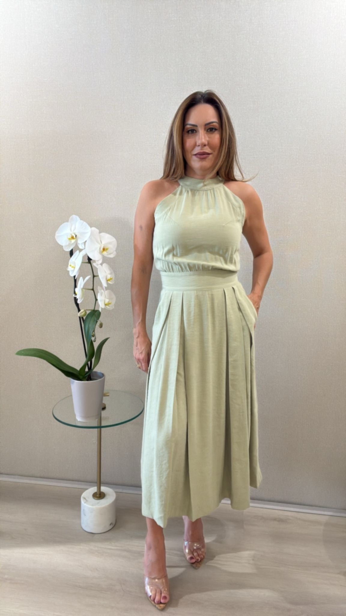 ALAN DRESS MIDI CHOLET 901250201 - Blueberry Boutique