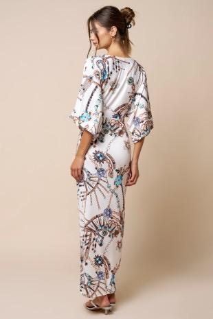 Front Twist Maxi Dress 7592
