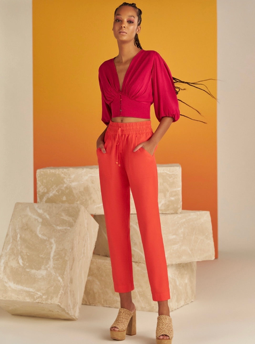 Pant Cholet Elastic 602220902 C26