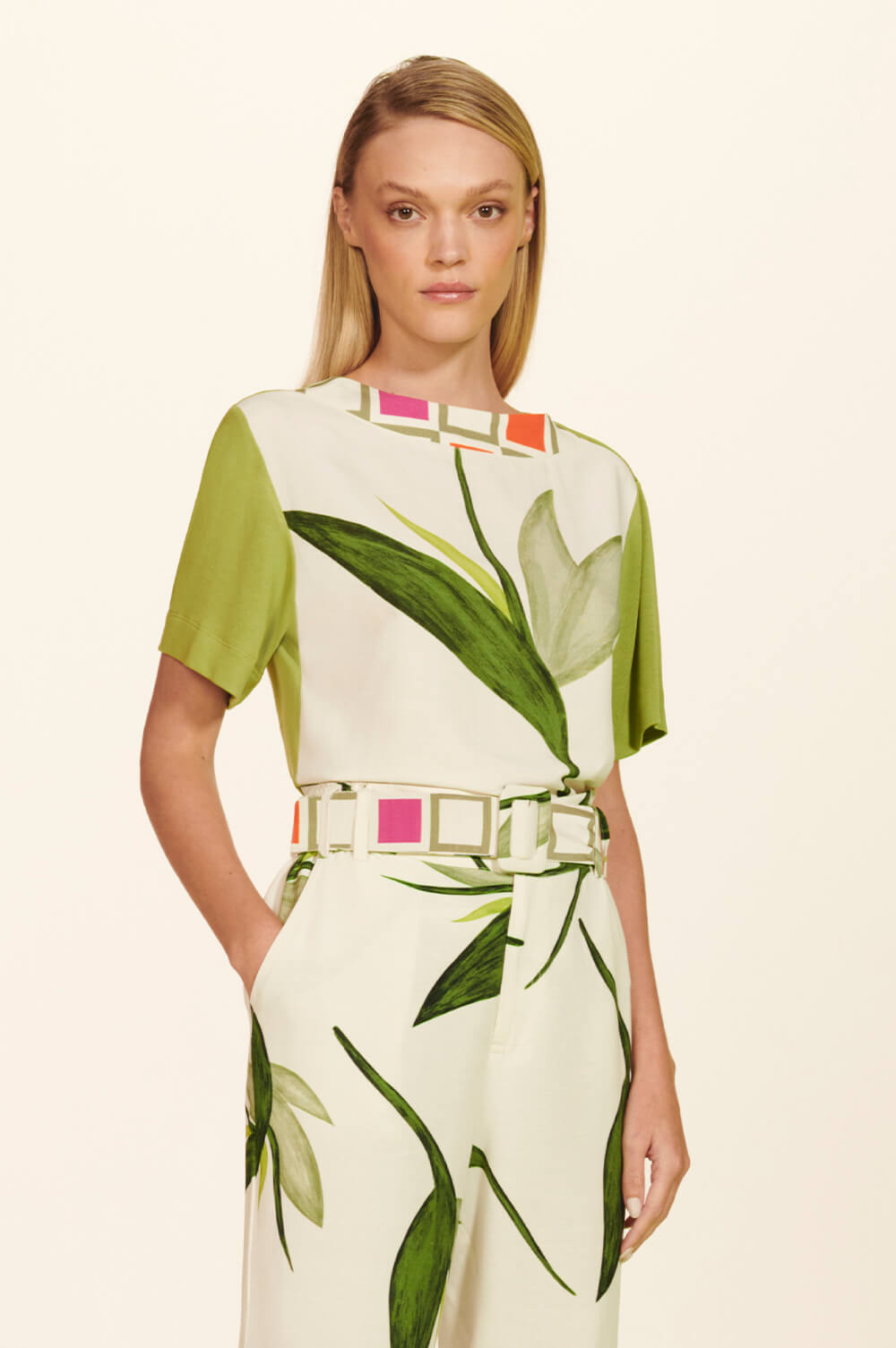 CALLA BLOUSE CHOLET 102230916 - Blueberry Boutique