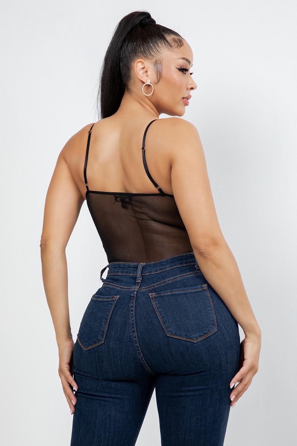 Kay Mesh Bodysuit 5319