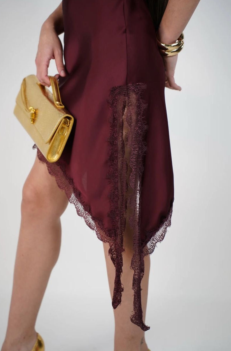 Satin Slip Dress Italy