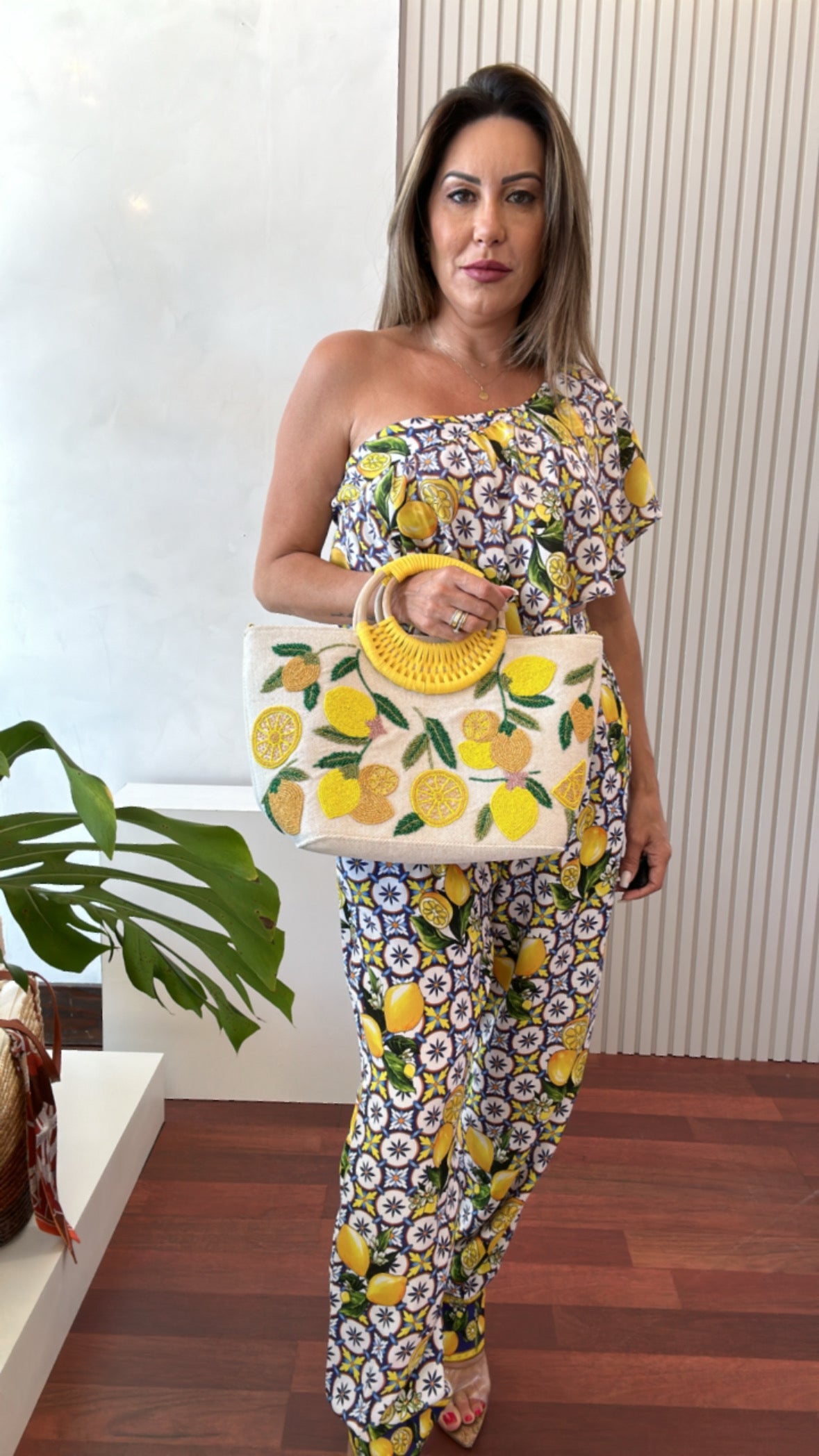 POSITANO TOP A&B - Blueberry Boutique