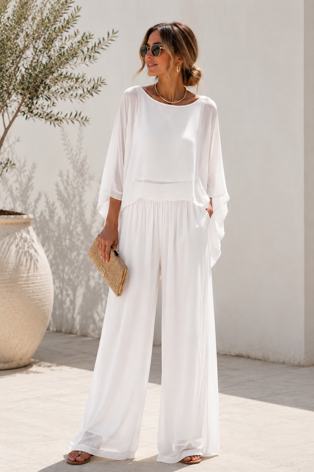 Pant Silk Italy Basic 5223