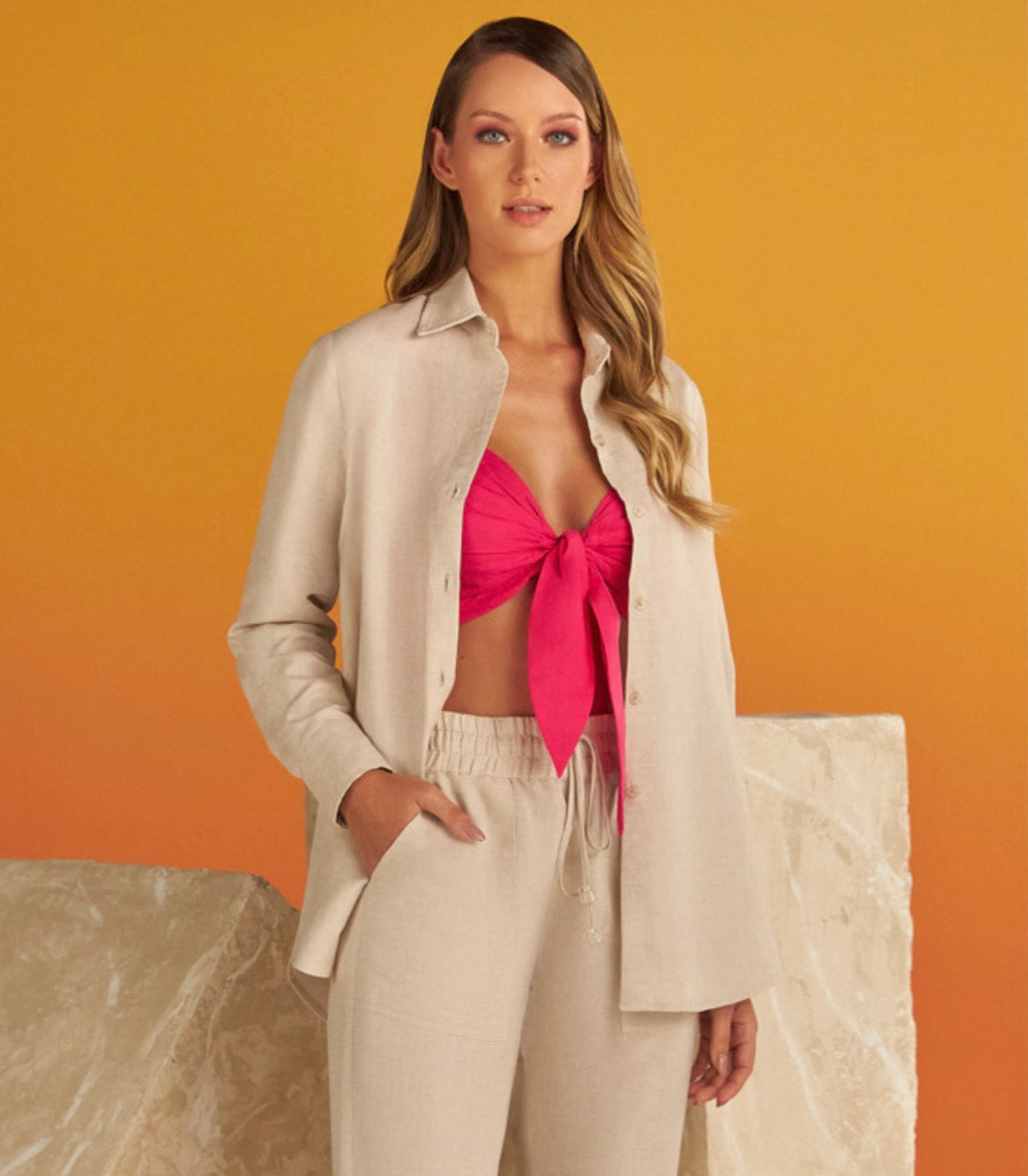 Shirt Linen Cholet 202220702A C26