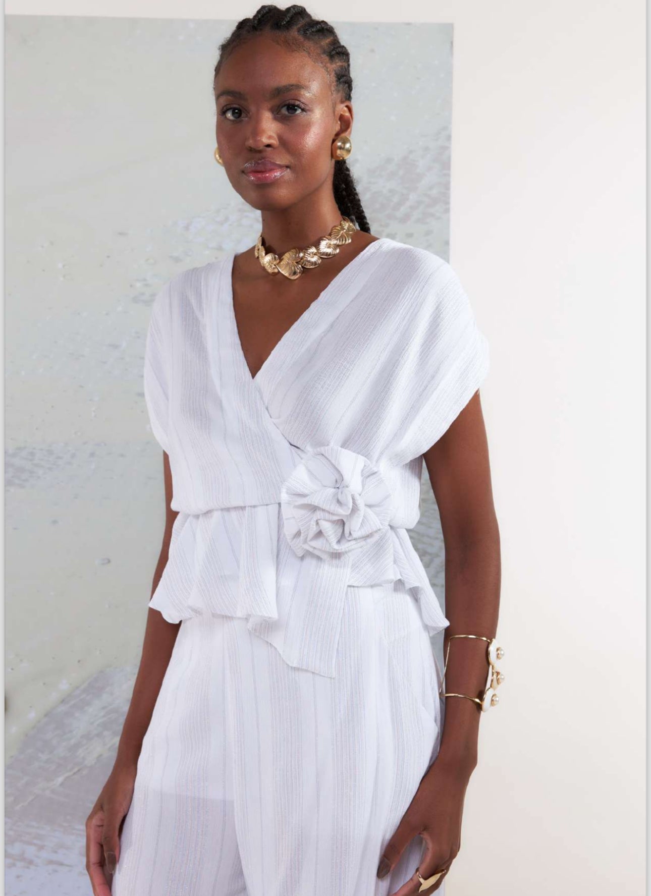 ALEXIS BLOUSE - Blueberry Boutique