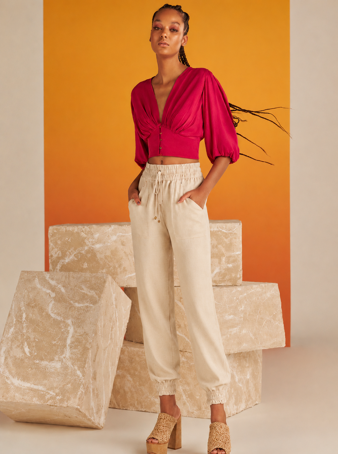 Pant Cholet Elastic 602220902 C26