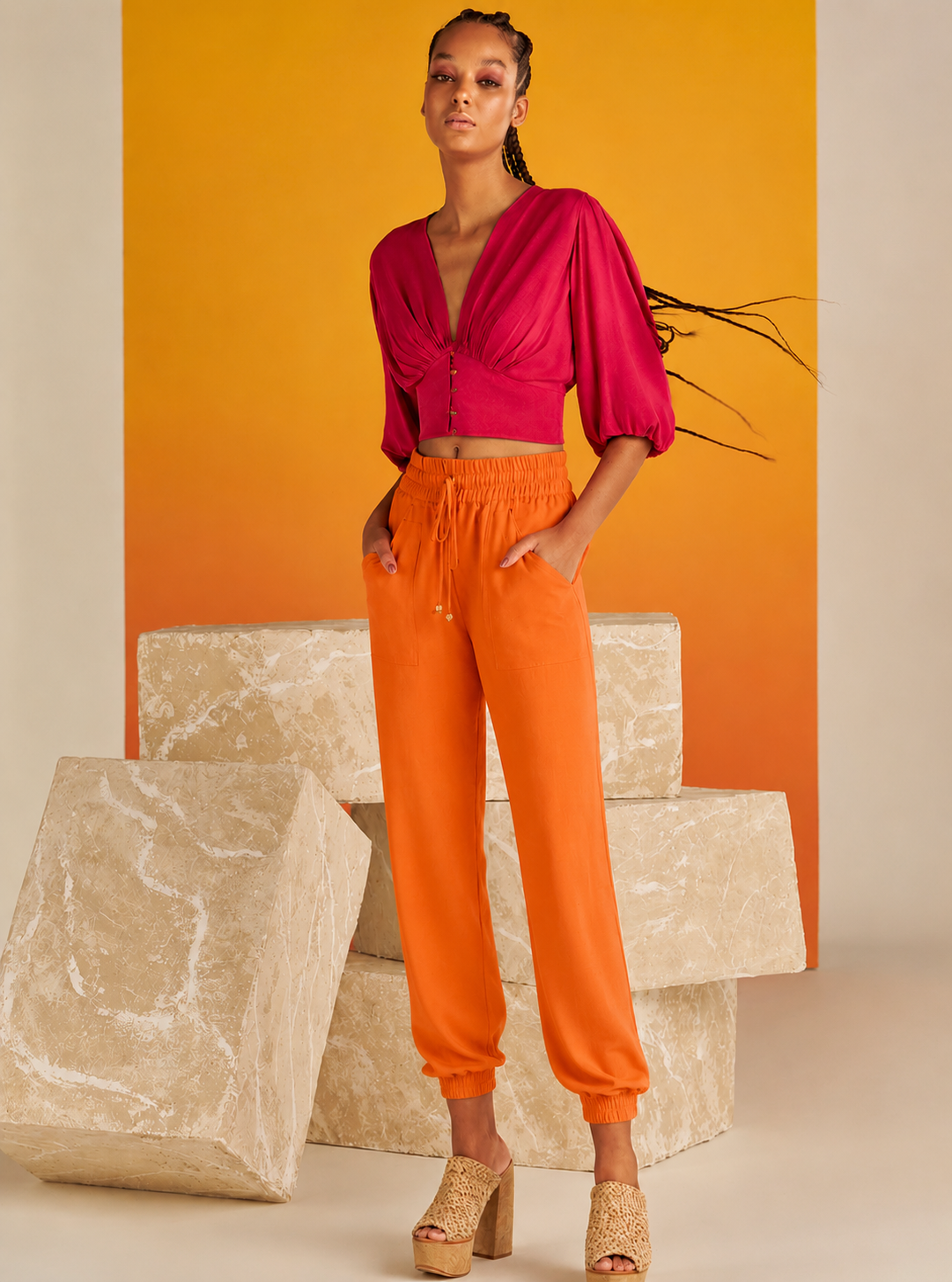 Pant Cholet Elastic 602220902 C26