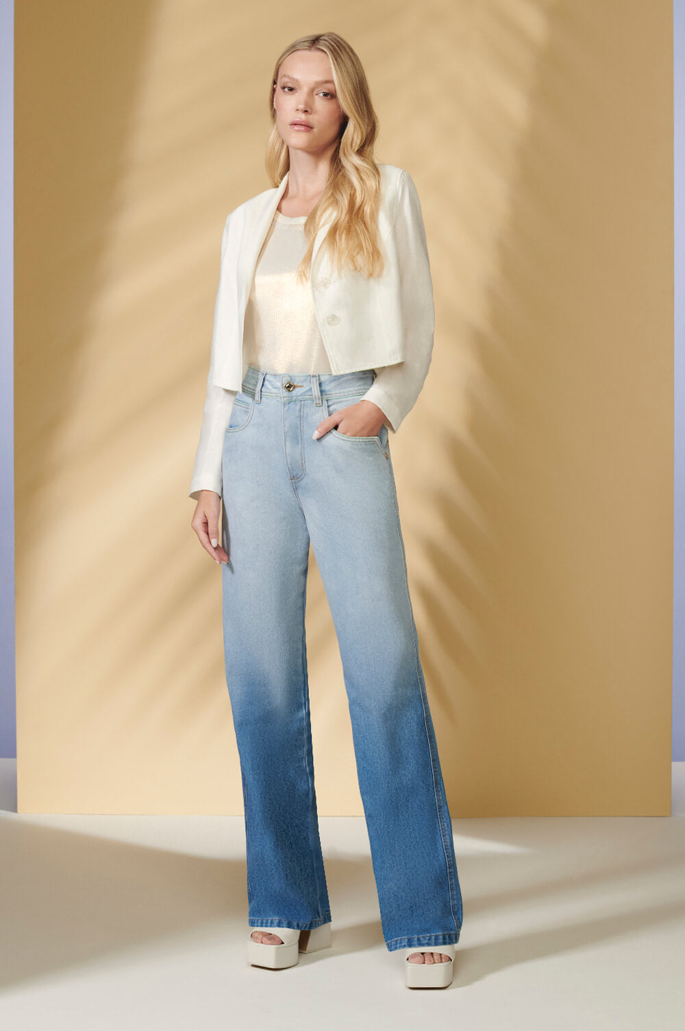 PANT DENIM CHOLET DEGRADE 612230704 - Blueberry Boutique