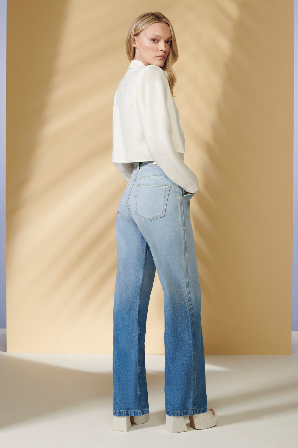 PANT DENIM CHOLET DEGRADE 612230704 - Blueberry Boutique