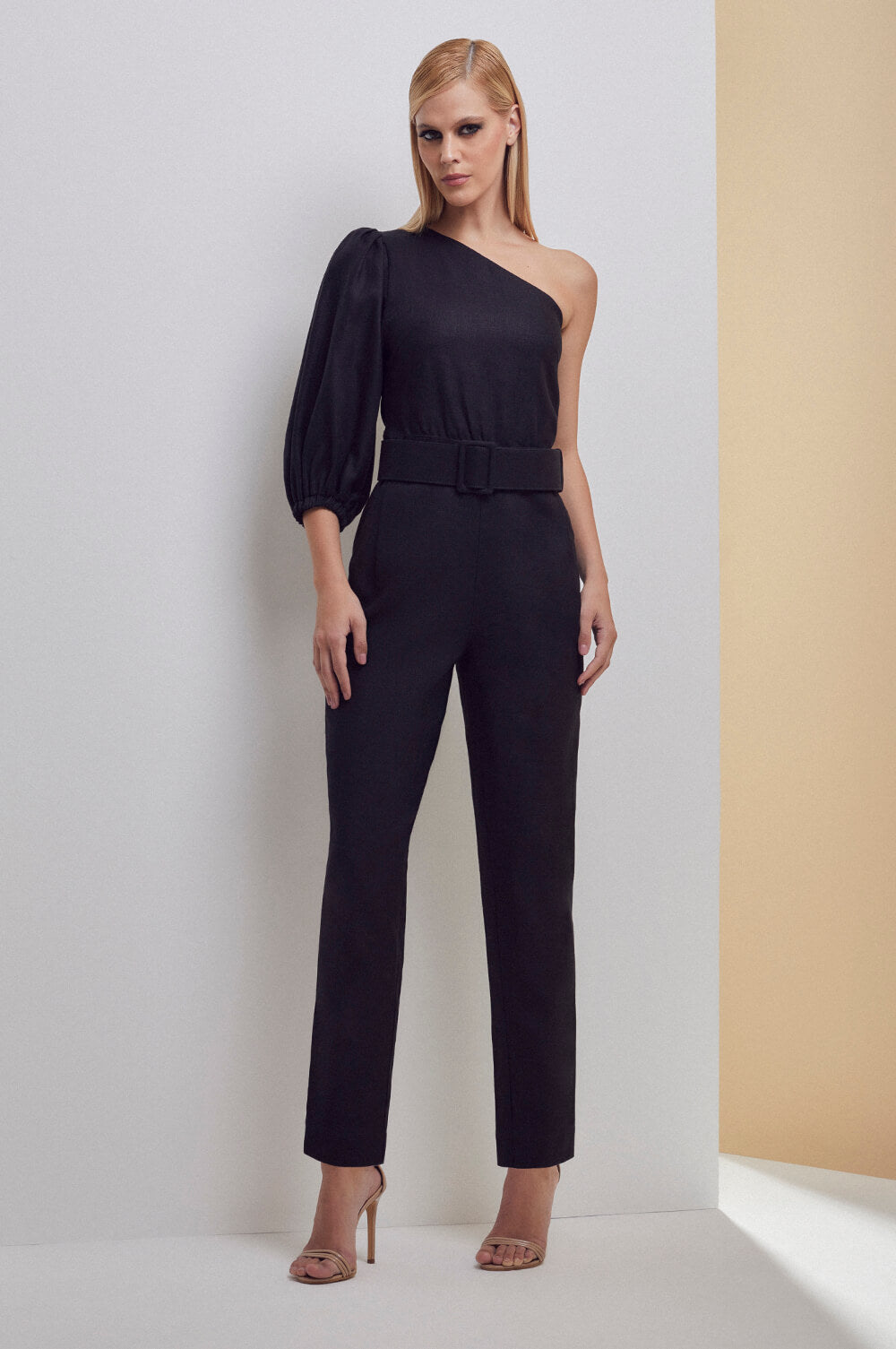 JUMPSUIT LINEN CHOLET 701240204 - Blueberry Boutique