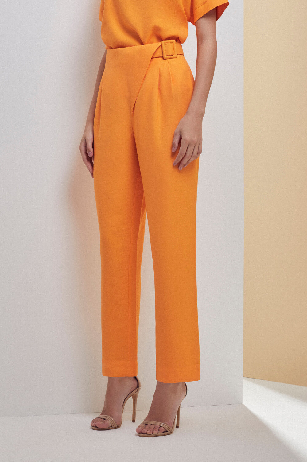 ASYMMETRICAL MANGO PANTS 601240311 - Blueberry Boutique