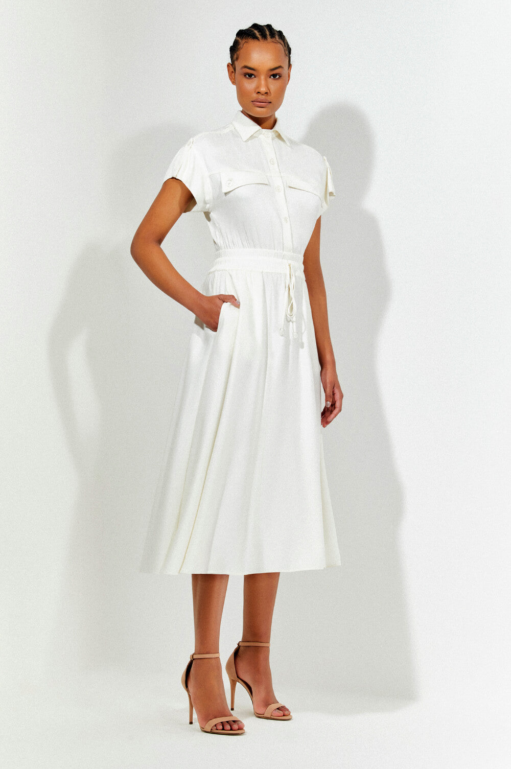 FILLY DRESS CHOLET MIDI 901240204 - Blueberry Boutique