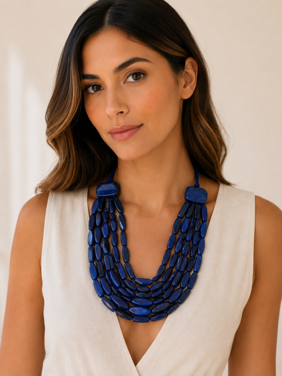 Blue Necklace 1669