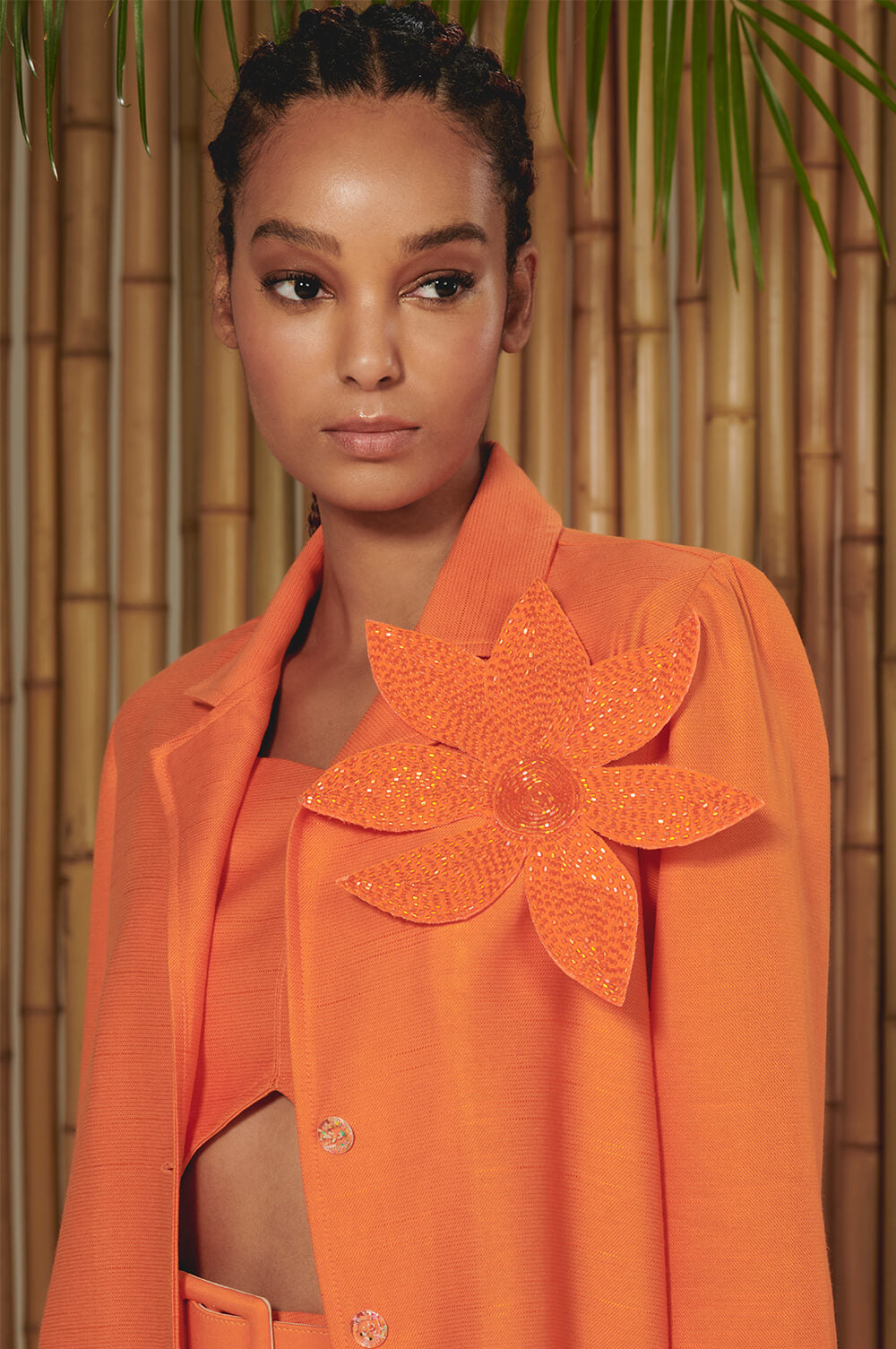 FLOWER BROOCH CHOLET 992230707 - Blueberry Boutique