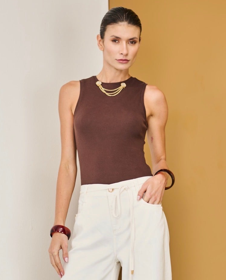 Ribbed Tank Top Razzo 5550