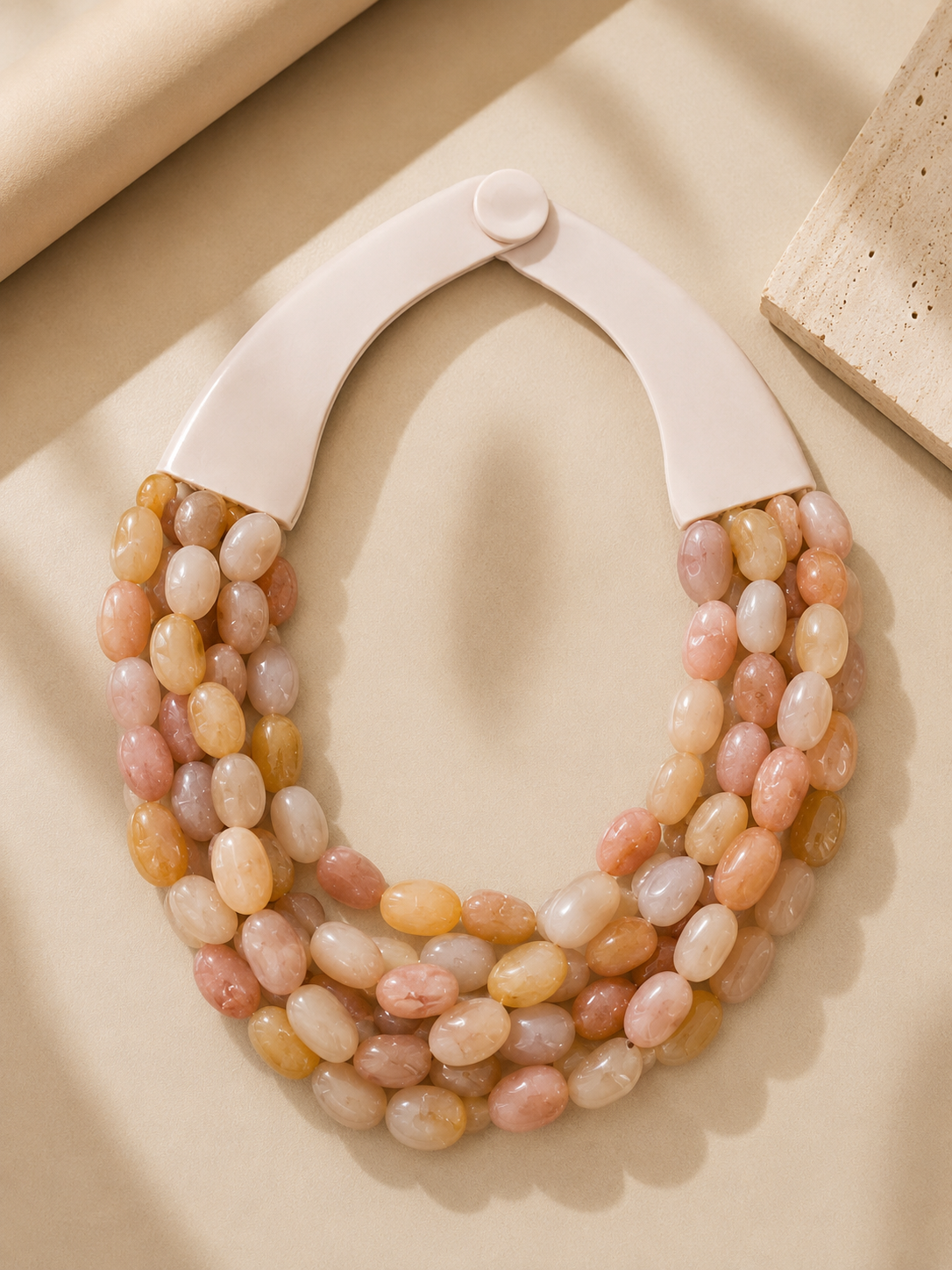 Fashion Necklace in L.pink