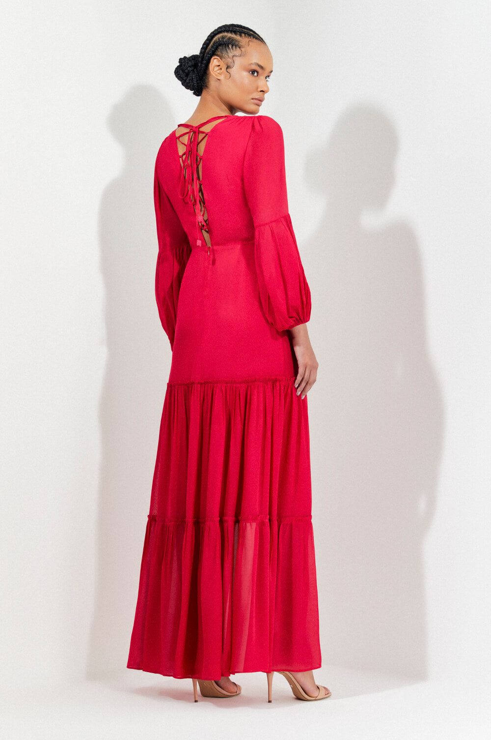 VIVA DRESS CREPE CHOLET 901240403B - Blueberry Boutique